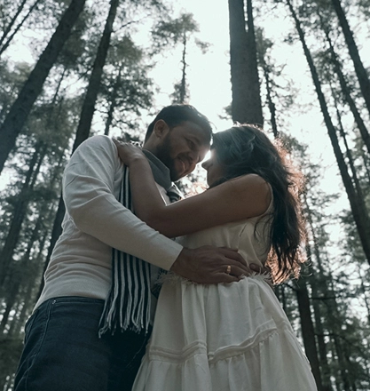 Prewedding Shoot in Forest
