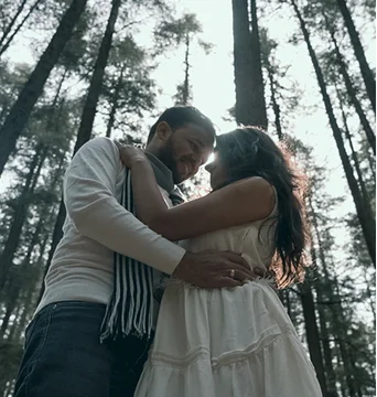 Prewedding Shoot in Forest